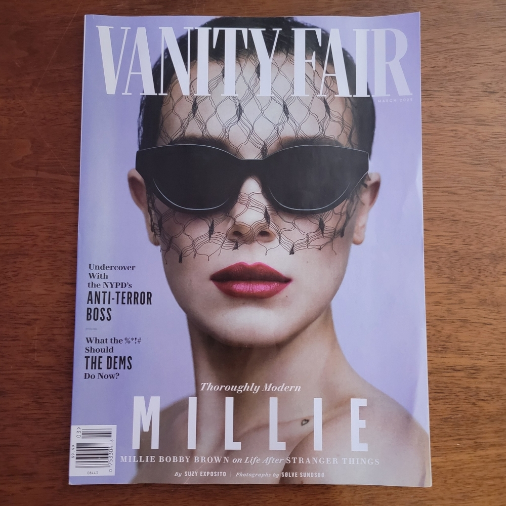 Vanity Fair magazine w/Millie Bobby Brown